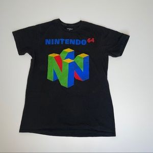 Nintendo 64 gamer logo T-shirt gamer
